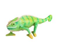 Juguetes Reptiles, Animal de Peluche Camaleón - Figura de Juguete de Camaleón Sólido Realista - Decoración Multifuncional, Herramienta Educativa para Les, Familia, Amigos y Hogar