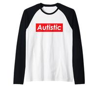 Juguetes sensoriales de Conciencia Autista, Disfraz de Autismo Soy Autista Camiseta Manga Raglan