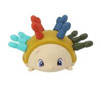 Juguetes sensoriales de Hedgehog Habilidades Motores Finos Juguete Educativo para niños plástico Verde Amarillo fácil de agarrar coordinación de Ojo de Mano Juguetes sensoriales