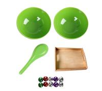 Juguetes Sensoriales Preescolares | Juego De Campanas De Colores Para Recoger | Juguete Sensorial de Vida Práctica,para Niños Preescolar Aula Hogar Viaje Guardería Educación en Casa Cumpleaños