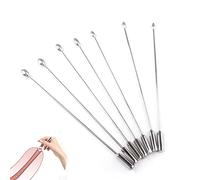 Juguetes Sexuales - Catéteres y Sonidos Juego de 7 piezas Plug Uretral Dilatador Uretral Vara Dilatadora Masculino de Metal Obstrucción Uretral Expansión del Pene Masturbación Juguete Sexual