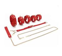 Juguetes Sexuales Exóticos Estilo Punk De Cuero De Vaca Para Mujeres,Conjunto De Bondage Sexy,Mordaza,Látigo,Juguetes Sexuales Eróticos,Juego De Entrenamiento De Esposas Sexuales Con Espalda Inver