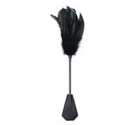 Juguetes sexuales,látigo de plumas,juguetes para coquetear,látigo sexy,política,juguete novedoso para parejas,juego sexual divertido,juegos BDSM para adultos,negro,talla única