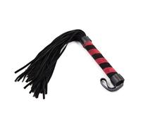 Juguetes sexuales para adultos,látigos de cuero sintético para acondicionamiento,castigo y azotes para sadomasoquismo,juguetes sexuales calientes para mujeres y hombres,color negro,talla únic