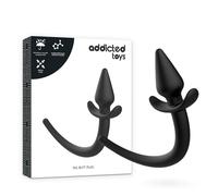 Addicted Toys Tail Butt Plug Black 1ud