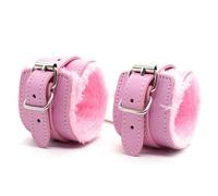 Juguetes Sexuales Para Mujer,Juego De Bondage Bdsm,Juguetes Eróticos Para Adultos,Esposas,Tobilleras,Kit De Juguetes Sexuales,Juegos Para Adultos,Productos Sexuales,Rosa,Talla Única
