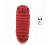 Juguetes Sexuales Para Parejas,Cuerda De Algodón Suave Para Atar Esclavos,Juegos De Rol,Fetiches,Bondage,Femdom,Accesorios Exóticos,Rojo,10 M