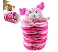 Juguetes Snuffle Para Perros,Juguetes de Estimulación Mental para Perros - Dispensador De Premios En De Animal De Peluche Juego De Alimentación Por Olfateo Ayuda A Comer Lento Y Mantener Ocupado
