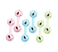 Juguetes Sonajeros para Bebés de 6 Piezas, Plástico Suave Sonido de Campana, Diseño Adorable para Recién Nacidos y Aprendizaje Temprano