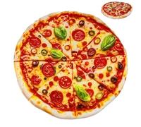 Juguetes Squeak Para Perros - Diseño De Tortilla Y Galletas Striduli, Resis | Mordedor Interactivo De Peluche Con Forma De Pizza Realista | Dog Stuffed Toys | Para Cachorros Medianos De Tagl
