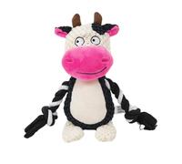 Juguetes Squeak para perros - Peluche, 3,94 x 9,45 pulgadas, peluche, Squeaker Inside | Juguete interactivo para perros a prueba de masticación, juguetes para masticar de larga duración para