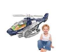 Juguetes Transformadores Dinosaurios - Avión Helicóptero Dinosaurios 2 En 1 | Dinosaurio Helicóptero Juguete 28x10x11 Cm ABS Con Efecto Spray Brillante Y Sonido Regalo De Cumpleaños De Navidad Amantes