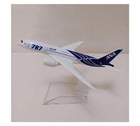 Juguetes voladores para niños al Aire Libre Avión De Aleación De Metal De 16cm Air JAPAN Airlines ANA Boeing 777 787 B777 B787 Airways, Modelo De Avión A Escala 1:400, Avión Fundido A Presión(Segundo)