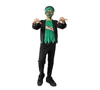 Juguetutto - Disfraz Monstruo Verde Frankenstein niño - Halloween (7-9 años)