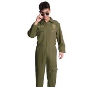 Juguetutto - Disfraz Piloto de Combate para hombre y mujer