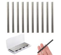 JUGUTA 10 Piezas Cuchillas Cepillo Cepilladora, 82 Mm Hss Cepilladora Eléctrica Cuchillas Reversibles Para Cortar Duras Blandas Tablero De Madera Contrachapada Para Maquinaria De Carpintería