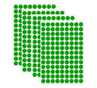 JUGUTA 1000 Unidades De Puntos Adhesivos Coloridos En Rollo 30 X 30 Mm Color Verde Puntos Adhesivos Redondos Perfectos Para La Identificación En La Oficina