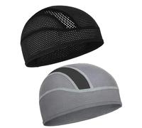 JUGUTA 2 Piezas Gorro Ciclismo Verano Diseño De Malla Transpirable Gorro Ligero Y Cómodo Casco Ciclismo Versátil Se Aplica A Hombres Mujeres Correr Andar En Bicicleta Deportes Al Aire Libre