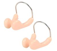 JUGUTA 2 Pinzas Nasales Unisex Para Nadar, Clip Nasal Para Natación, Resistentes Al Agua, Pinzas Nasales De Silicona Para Nadadores, Clip De Nariz Para Adultos, Natación Recreativa, Competición