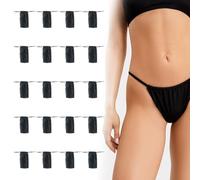 Juguta 20 Piezas Bragas Desechables para Tanga, Tangas Desechables Tang No Tejidas, Braguitas de Bikini Tanga, para Bronceado en Aerosol y SPA