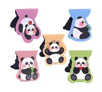 JUGUTA 5Pcs Panda - Marcapáginas Magnético, Marcapáginas Para Niños, Regalo De Cumpleaños Infantil, Accesorio De Lectura Para Amantes De Los Libros