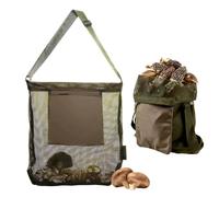 JUGUTA Bolsa Recolectora Mochila Para Setas De Malla Con Correa Ajustable - Cosechadora De Hongos Silvestres - Práctica Bolsa De Almacenamiento Para Senderismo Camping Y Actividades Exteriores