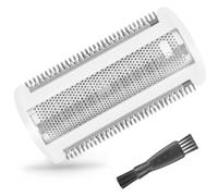 Juguta Cabezal de recambio de 1 pieza para afeitadora Brl140 Brl130 Bre620/Bre630, afeitadora femenina, cabezal de afeitado de larga duración, cabezal de recambio Bodygroomer (blanco)