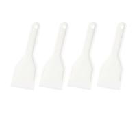 JUGUTA Jtkrew 2 Pcs De Congelador Rascador De Hielo, Descongelador De Plástico Pala De Hielo Nevera-Aplicar Para Para Cocina Casera (Blanco)