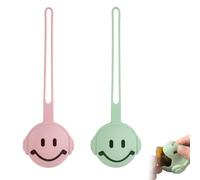 JUGUTA Portachupete Bebe De Silicona, 2 Piezas Guarda Chupetes Bebe Sin Bpa Y No Tóxico, Estuche Porta Chupetes Bolsa De Chupetes De Viaje Caja De Almacenamiento Para Chupete