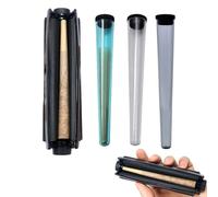 JUGUTA Rodillo De Cigarrillos Cónico De 110 Mm, Rodillo De Tabaco, Máquina Para Liar Cigarrillos, Con 3 Tubos Acampanados, Ayuda Para Liar Tabaco - Máquina De Liar Cigarrillos(Negro)