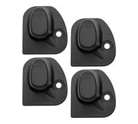 Jugutyeg 4 Piezas Patas de Repuesto para Maletas Pernos de Pie Base Inferior para Trolley Maletín Protección Contra Golpes Material Adecuadas, Estilo D
