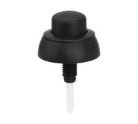 Jugutyeg Botón de Inodoro Botón de Tanque Pulsador Doble para Descarga Reemplazo para Válvula de 49 Accesorio de Tanque Función Fácil de Instalar Material PP a, Conjunto Negro, Individual