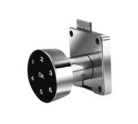 Jugutyeg Inteligente Electrónica sin Llave para Archivero Cajón Armario y Buzón con Contraseña Táctil Programable y Cuerpo de Aleación Recargable