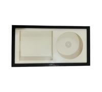 Jugutyeg Marco de Exhibición de CD, álbum, Marco de Fotos, Decoración del Hogar, Regalo, Resistente a Golpes