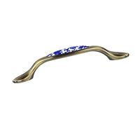 Jugutyeg para Gabinete Manija Pomo para Armario Cerámico Y Metal Apto para Puertas de Cocina Muebles Cajones Decoración Del Hogar, I