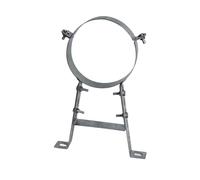 Jugutyeg Soporte Fijo para Chimenea Fabricado en Acero Inoxidable 304 Bracket para Tubos de Distancia de Pared 30cm Adecuado para Sistemas de Calefacci, para Tubo de 180 Mm