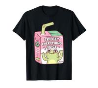 Juice Box de Anime Kawaii para niños de Funny Frog Froget Everything Camiseta