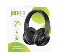 Juice Cans Go Wireless Headphones - Bluetooth, 16 Hours Playtime, 2.5 Hour Charg