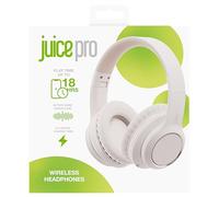 Juice® cans Pro - Auriculares inalámbricos con cancelación Activa de Ruido, 18 Horas de reproducción, Sonido Totalmente inmersivo, Controles táctiles multifunción, IPX4, diseño Plegable y cómodo,
