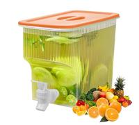 Juice Dispenser - 3,9 l de gran capacidad para beber con grifo | Contenedor de bebidas | Leak Resistant Storage Tank for Party Capacity Home Outside Picnic Camping Bar
