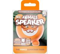 Juice The Animals - Altavoz inalámbrico Recargable, estéreo, para iPhone, iPod, iPad, Samsung, Smartphone, Reproductor de MP3, Tablet, PC, Tigre