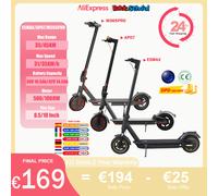 JUICEASE-patinete eléctrico para adulto, vehículo de 31/35 km/h, 500W/1000W, 35KM/50KM, largo alcance, neumático de 8,5/10 pulgadas, Batería grande de 10,5/14,5ah ESMAX(14.5Ah 35KM/h 45KM)