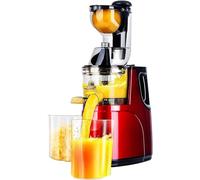 Juicer Home - Máquina de jugo crudo multifunción totalmente automática para separar residuos de jugos de frutas y verduras de gran calibre