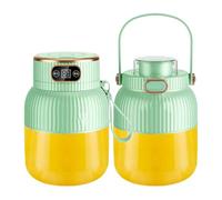 Juicer - Máquina de mezcla de alimentos (recargable, Juicer de pantalla digital, procesamiento de alimentos compactos, 600 ml, máquina de mezcla de alimentos compactos, 600 ml de capacidad para