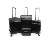 Juicy Couture Adeline - Juego de 4 Piezas para Mujer, Color Negro y Dorado