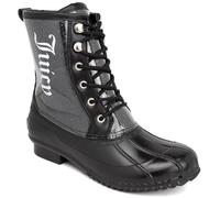 Juicy Couture Botas de pato para mujer - Botas de nieve impermeables con aislamiento de concha - Talos, Negro, 38 EU