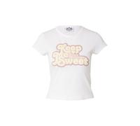 Juicy Couture Camiseta 'KEEP ME SWEET' amarillo pastel / lila / blanco M amarillo pastel / lila / blanco