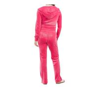 Juicy Couture Chándal de terciopelo rosa para fiestas, talla L, Fiesta rosada, Large