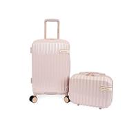 Juicy Couture Chelise - Set de Equipaje para Mujer, 2 Piezas, Color Rosa