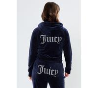 JUICY COUTURE Madison Zip Through Hoodie M Azul